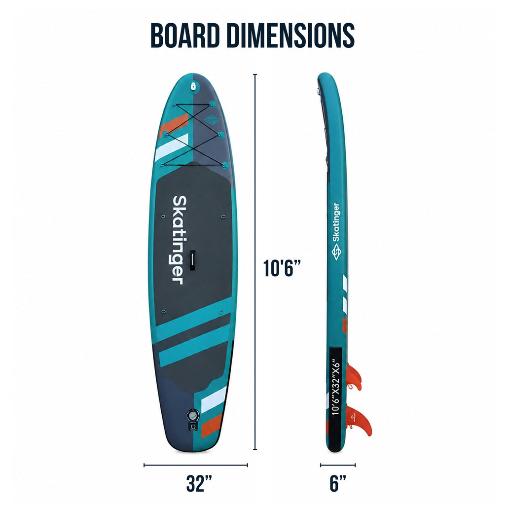 Ocean Blue Paddle Board – 10'6