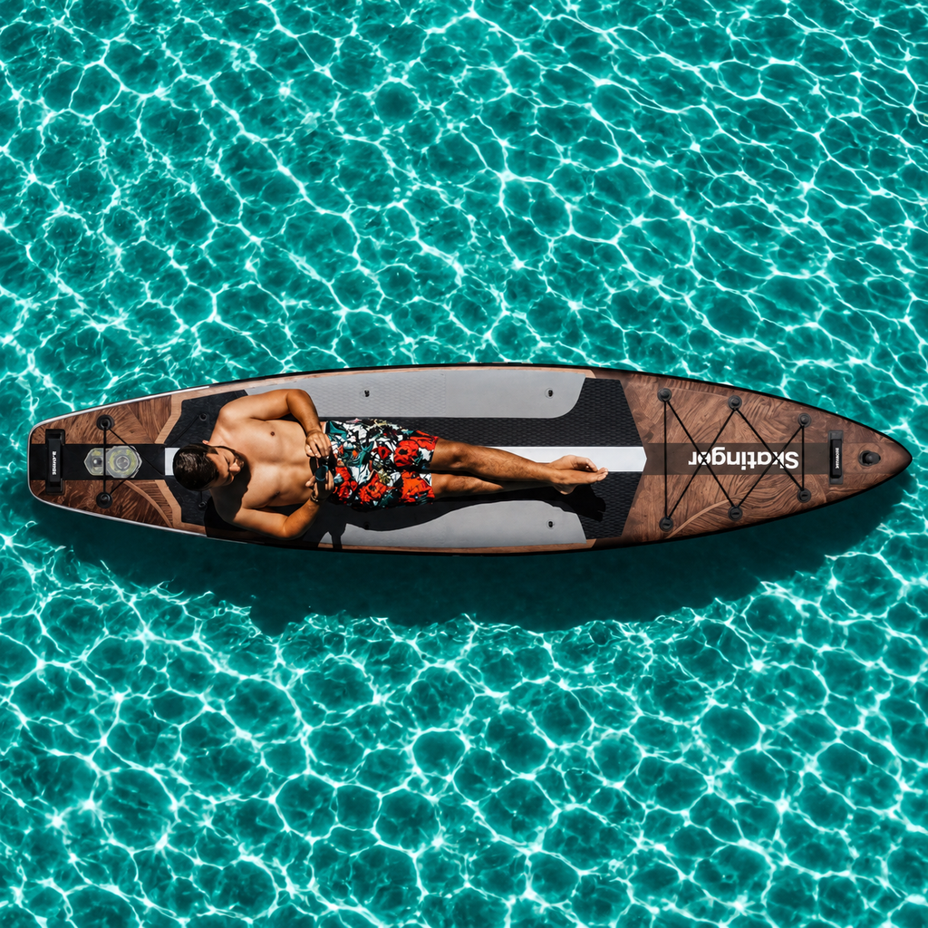 Woodgrain Paddle Board – 12'6