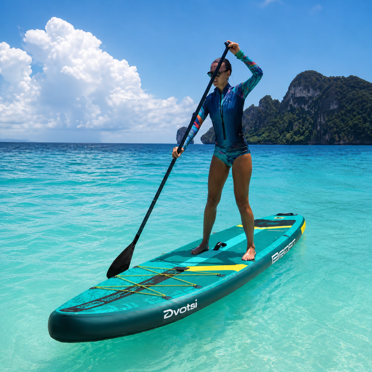 Emerald Green Paddle Board – 11'6
