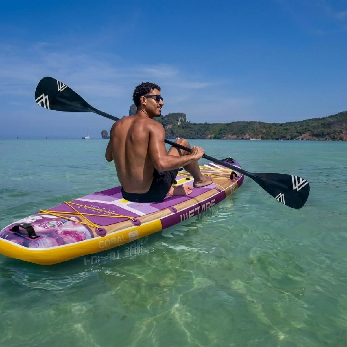 Coral Purple Paddle Board – 11'6