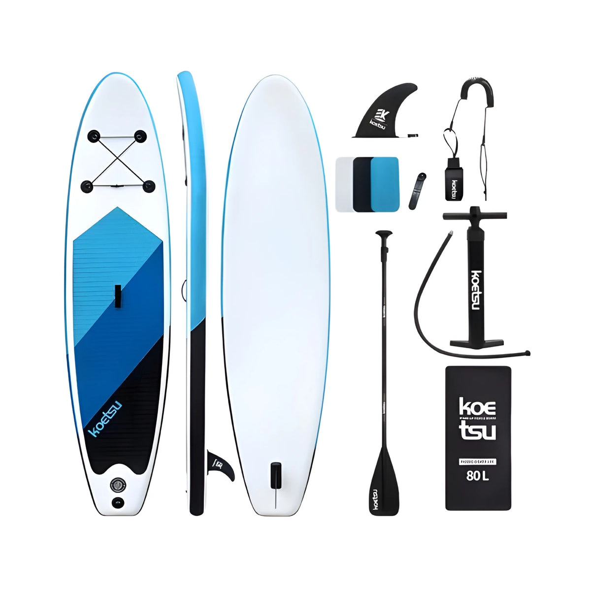 Blue Black Paddle Board – 10'6
