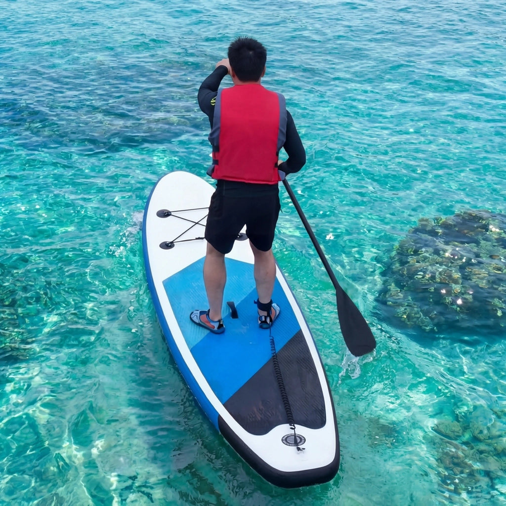 Blue Black Paddle Board – 10'6