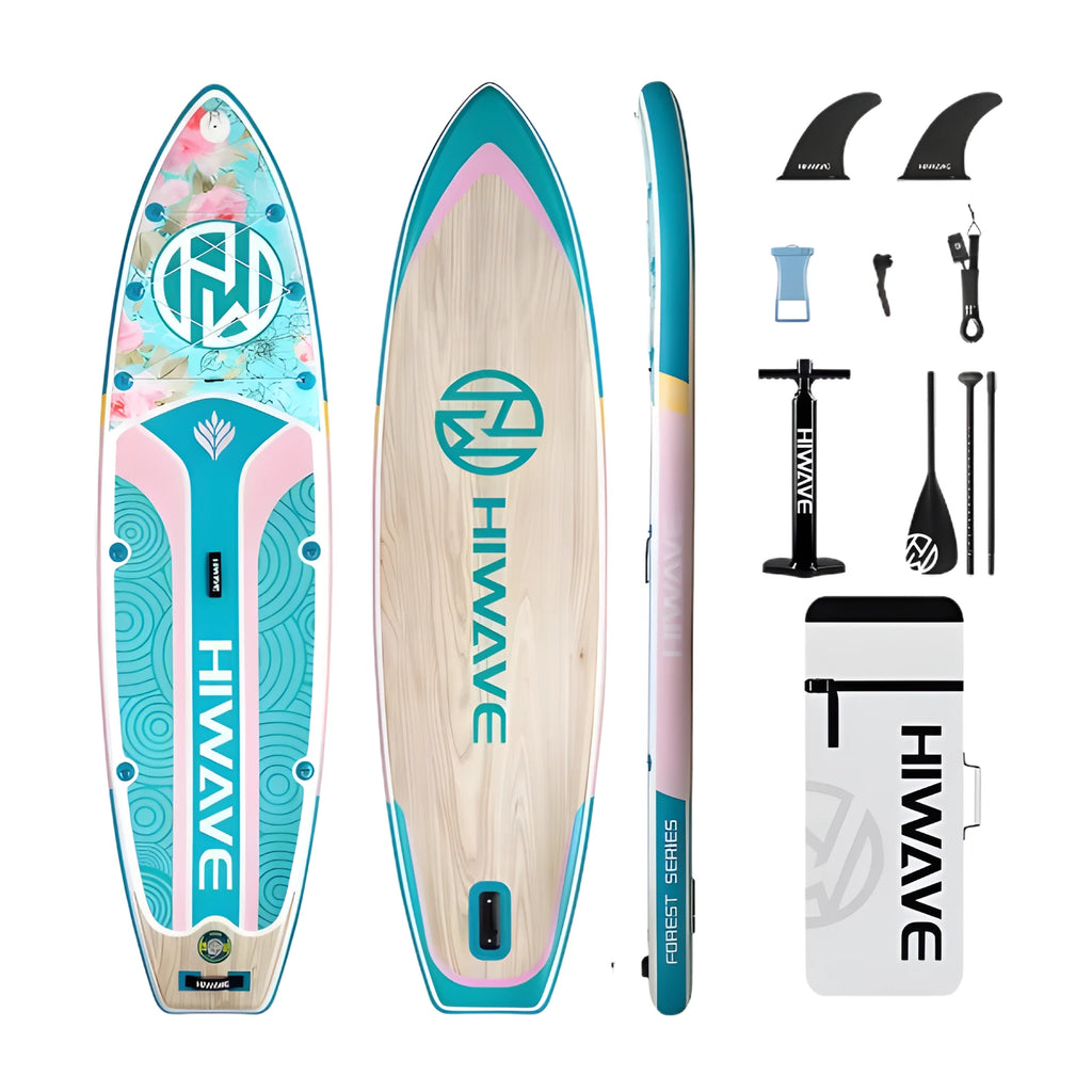 Floral Aqua Paddle Board – 11'