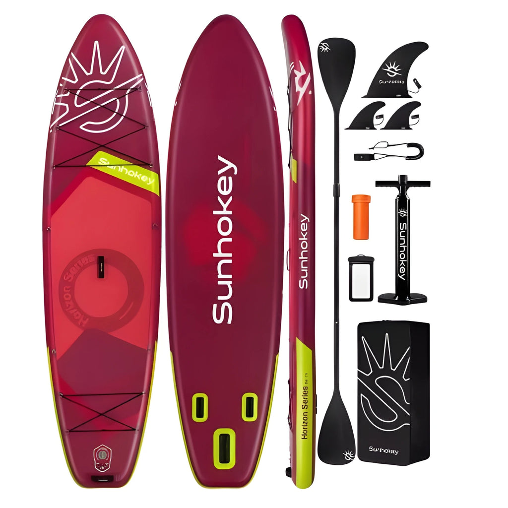 Sunset Red Paddle Board – 11'