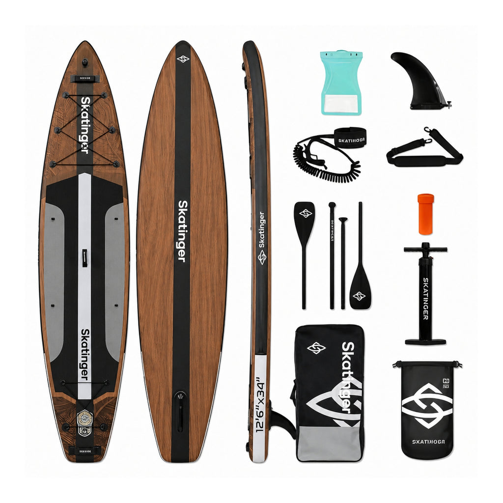Woodgrain Paddle Board – 12'6